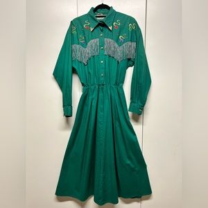 ⭐️Vintage Western Dress⭐️